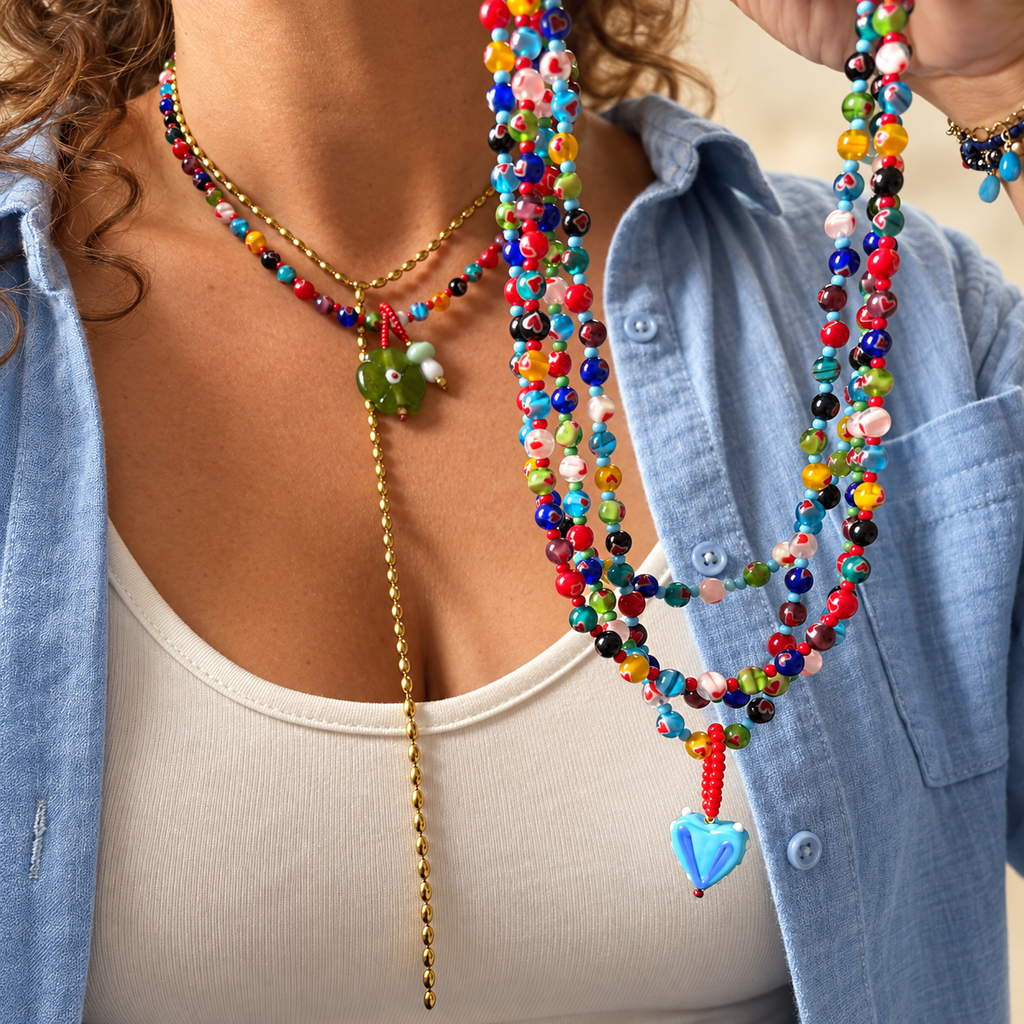 Collar Sonríe Bonito (Charms por separado)