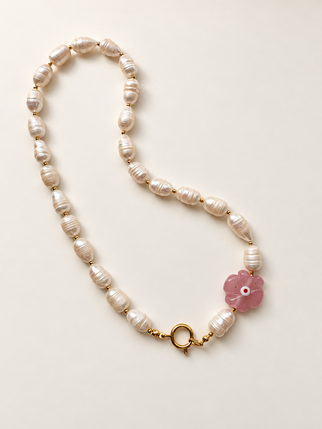 Pearl Charm Necklace