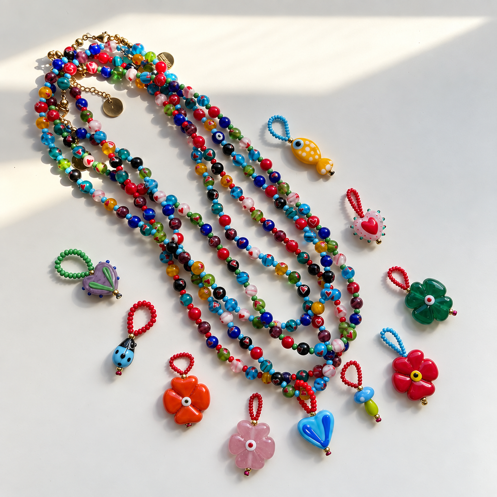 Collar Sonríe Bonito (Charms por separado)