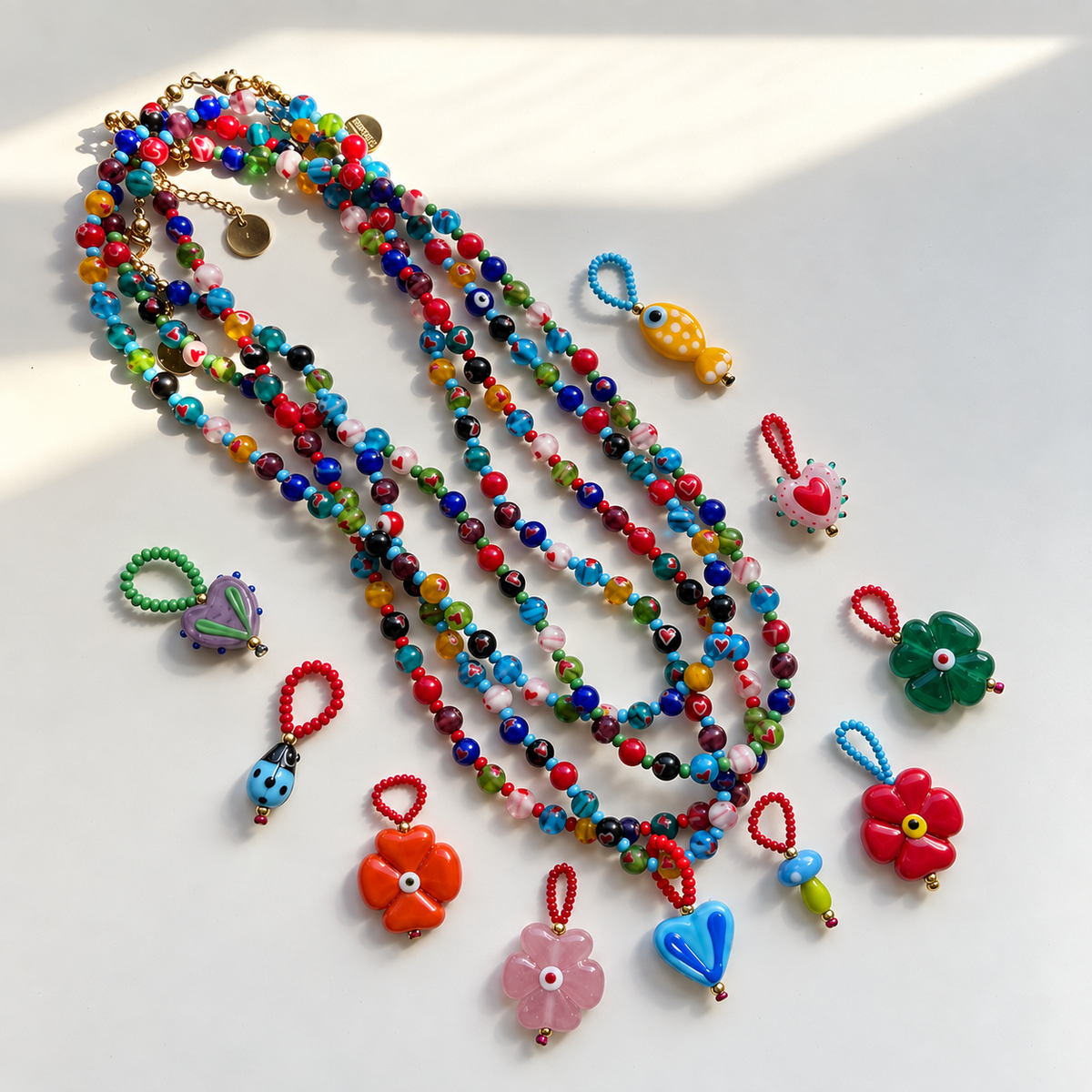 Collar Sonríe Bonito (Charms por separado)